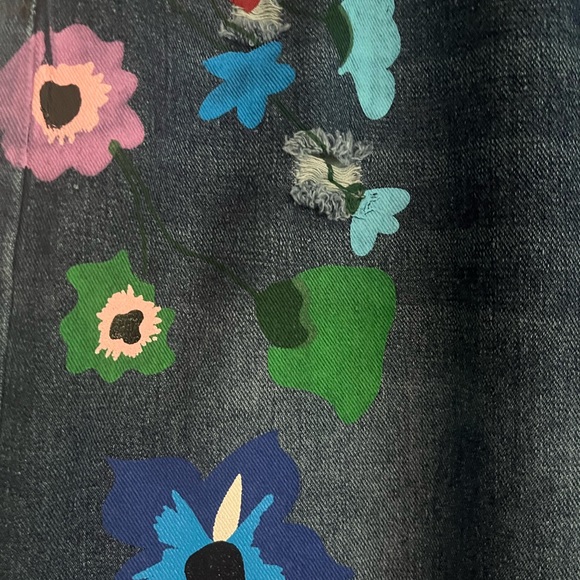 Women’s Misslook 3xl distressed flower jeans $21 - Picture 6 of 7